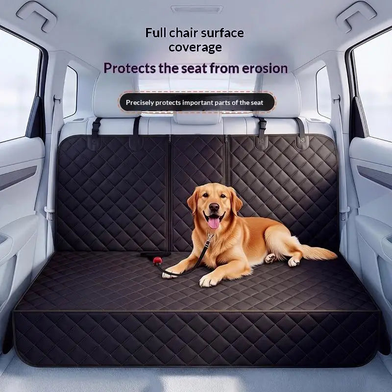 Pet Dog Cat Car Seat Cover Pet Car Seat Pet Car Carrier Cushion Waterproof Wear Resistant Rear Seat Portable Pet Supplies