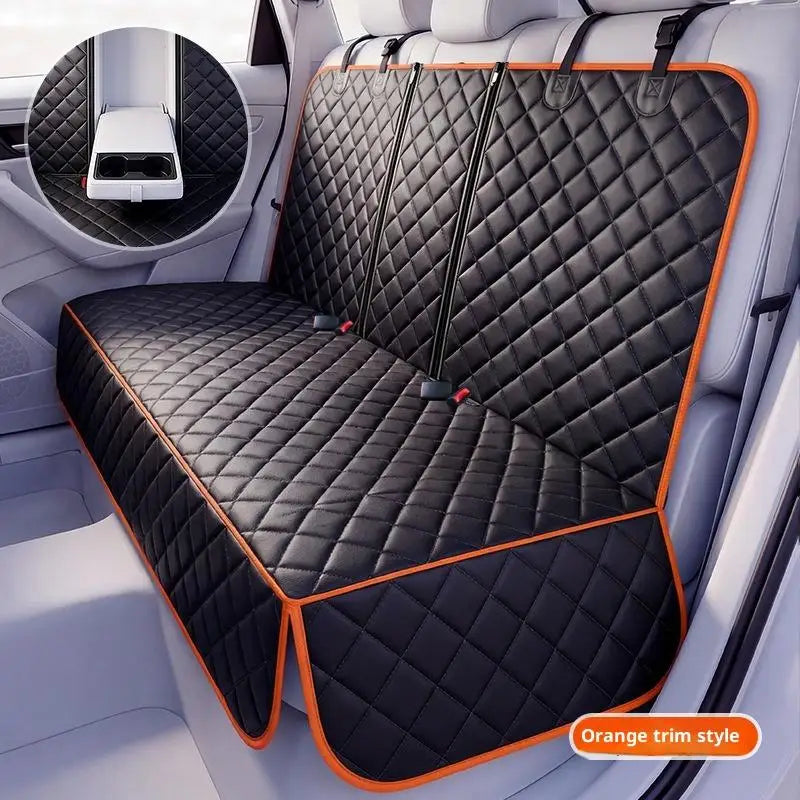 Pet Dog Cat Car Seat Cover Pet Car Seat Pet Car Carrier Cushion Waterproof Wear Resistant Rear Seat Portable Pet Supplies