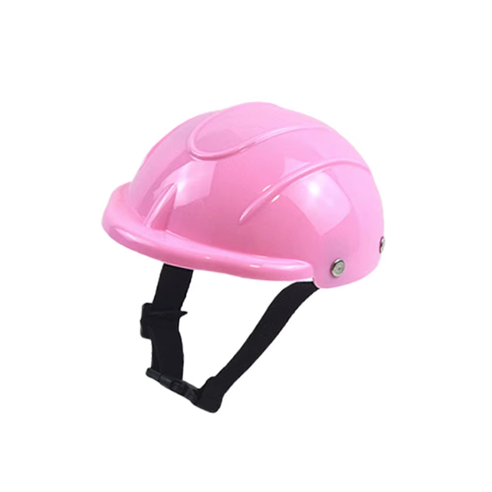 New Pet Hard Hat Helmet Cat Dog Headgear Pet Locomotive Hat Headgear Pet Toy Hat Pet Helmet