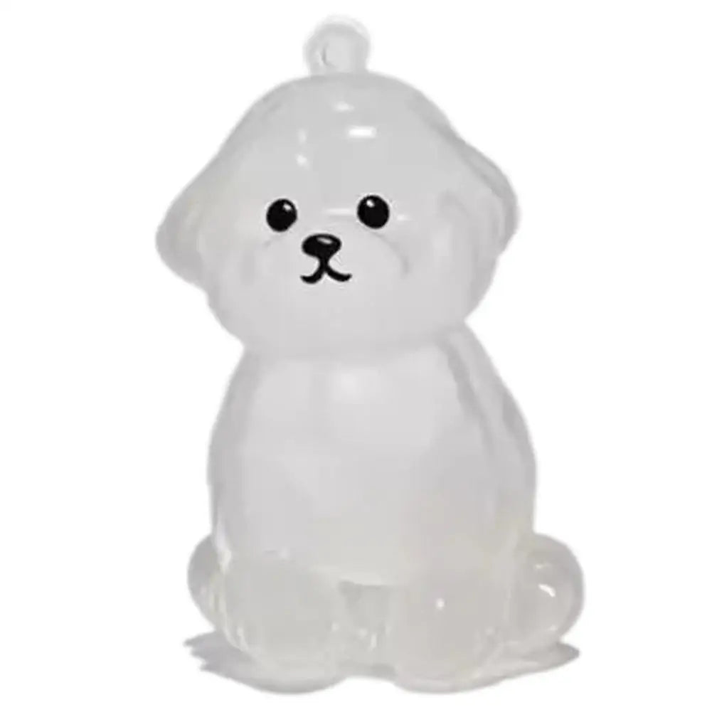 Pet Dog Fur Memorial Keepsake Keychain Pendant Dog Fur Container Pet Hair Storage Keychain Pet Lovers Pet Souvenirs