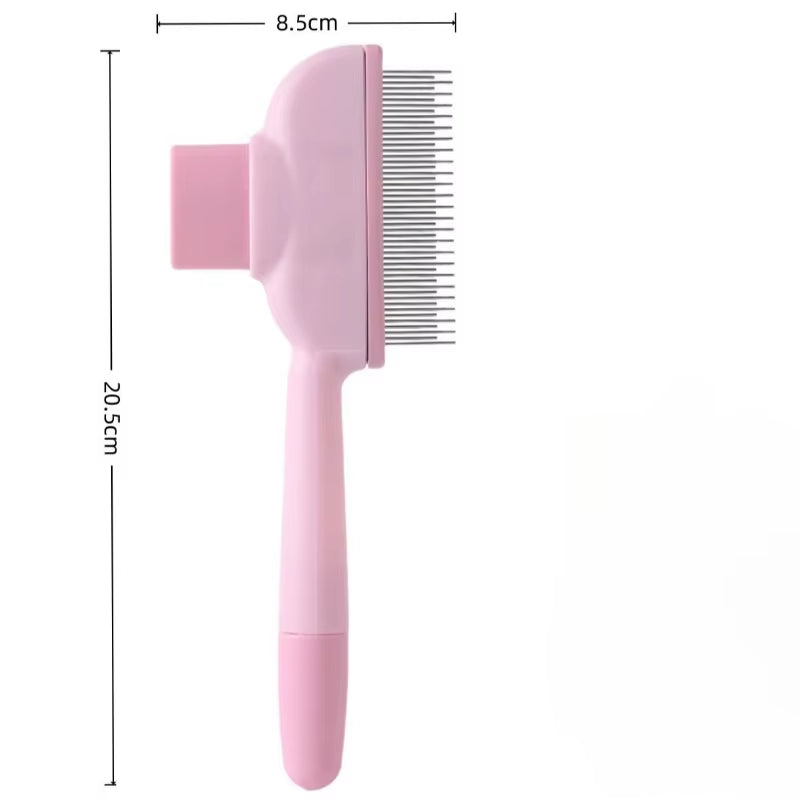 Pet Cat Hair Remover Comb Multifunctional Pet Brush Cat Beauty Self-Cleaning Pet Comb Supplies Universal Pet Comb