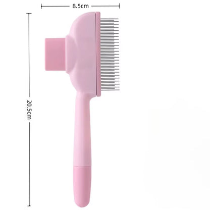 Pet Cat Hair Remover Comb Multifunctional Pet Brush Cat Beauty Self-Cleaning Pet Comb Supplies Universal Pet Comb