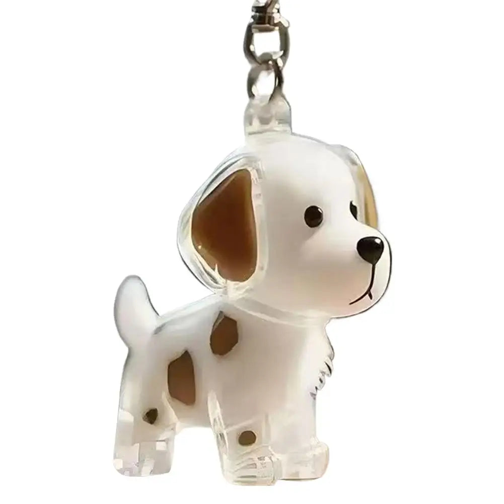Pet Dog Fur Memorial Keepsake Keychain Pendant Dog Fur Container Pet Hair Storage Keychain Pet Lovers Pet Souvenirs