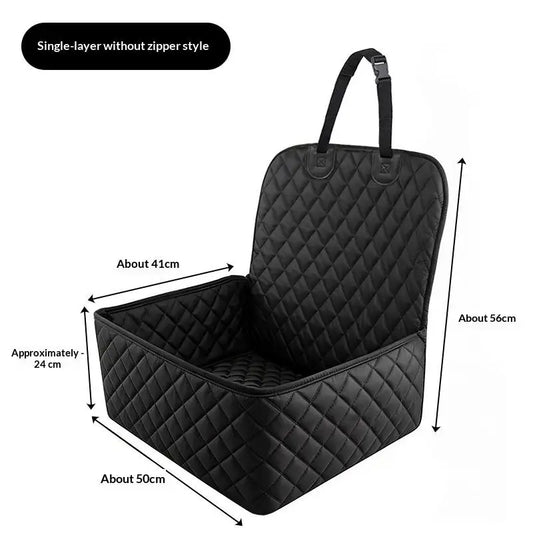 Pet Dog Cat Car Seat Cover Pet Car Seat Pet Car Carrier Cushion Waterproof Wear Resistant Rear Seat Portable Pet Supplies