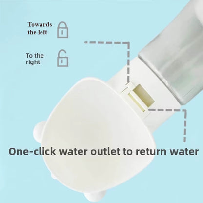 Portable Pet Dog Water Bottle for Small Large Dogs Travel Puppy Cat Drinking Bowl Outdoor Pet Water Dispenser Feeder Pet Product