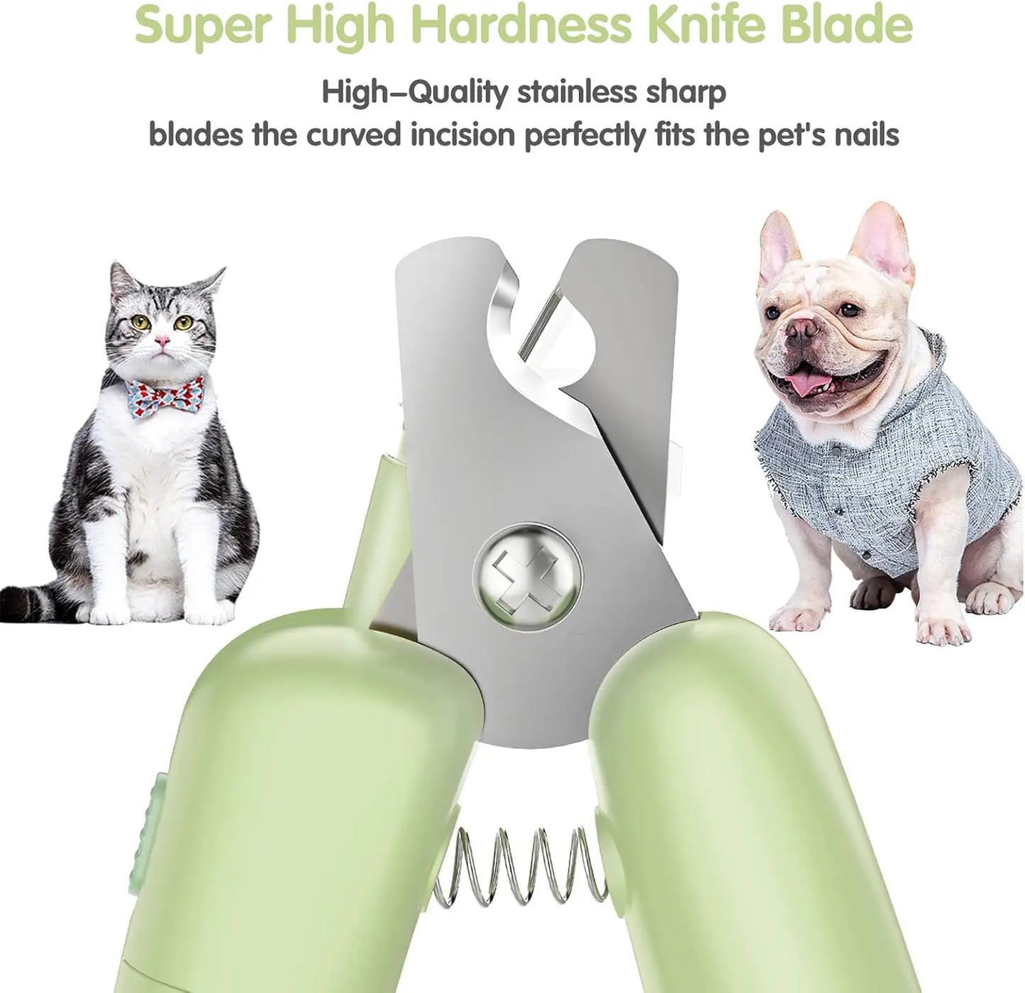 Professional Pet Nail Clippers Pet Claw Grooming Scissors for Dogs Cats Small Animals Paw Nail Trimmer Pet Supply Pet Clippers