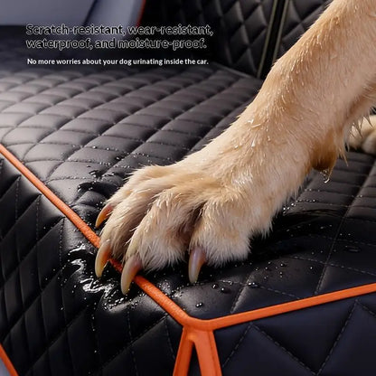 Pet Dog Cat Car Seat Cover Pet Car Seat Pet Car Carrier Cushion Waterproof Wear Resistant Rear Seat Portable Pet Supplies