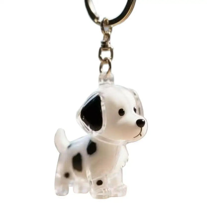Pet Dog Fur Memorial Keepsake Keychain Pendant Dog Fur Container Pet Hair Storage Keychain Pet Lovers Pet Souvenirs