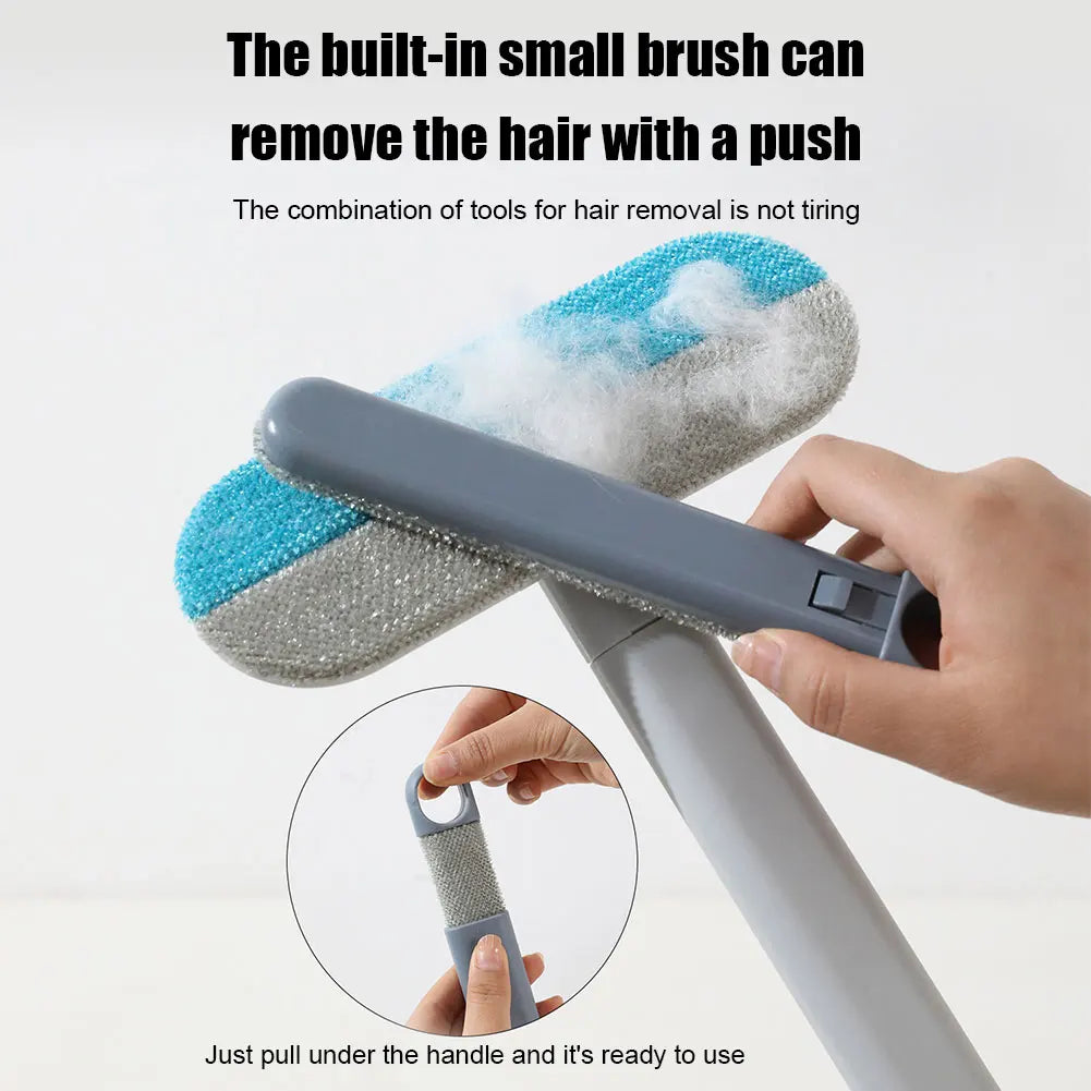 2-5PCS Pet Hair Remover Pet Hair Removal Brush Pet Lint Brush Multifunctional Long Handle Dog Clothes Brush Pet Supplies