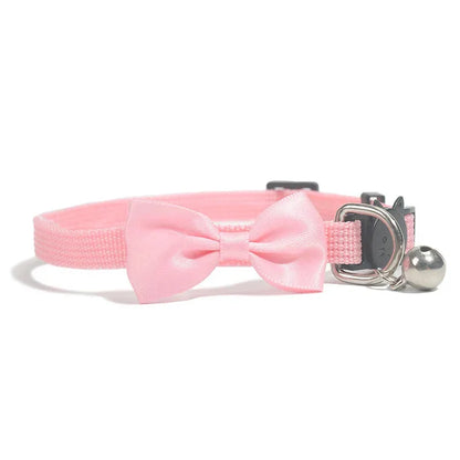 Cat Collars New Pet Bow Bell Collars Cute Cat Collars Pet Supplies Multicolor Adjustable Pet Dressing Tool Pet Accessories